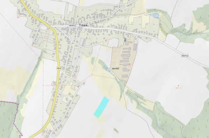 Prodej, Pole, Tísek