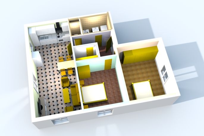 Prodej, Byt 3+kk, Bečváry