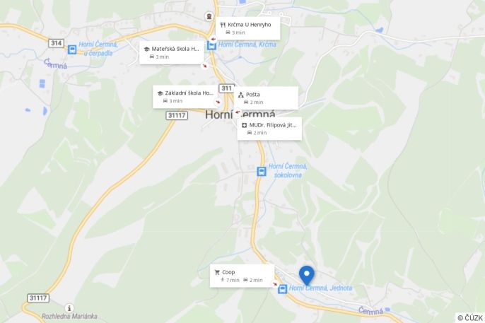 Prodej, Rodinný dům, Horní Čermná