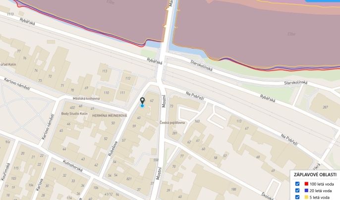 Pronájem, Byt 3+kk, Kolín