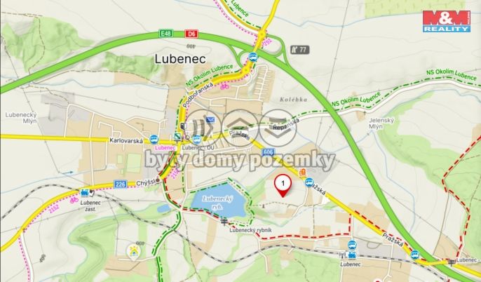 Prodej, Pozemek k bydlení, Lubenec