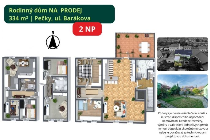 Prodej, Nájemní dům, Pečky