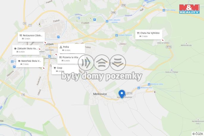 Prodej, Pozemek k bydlení, Vamberk