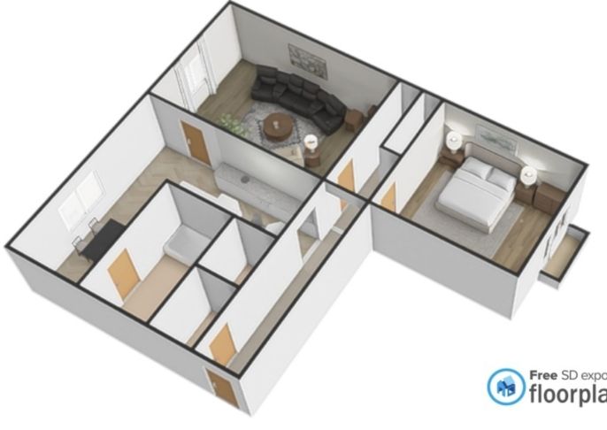 Pronájem, Byt 2+1, Moravské Budějovice