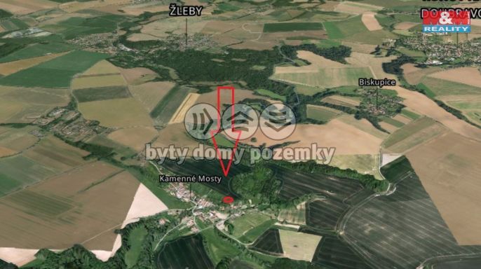 Prodej, Ovocný sad, Žleby