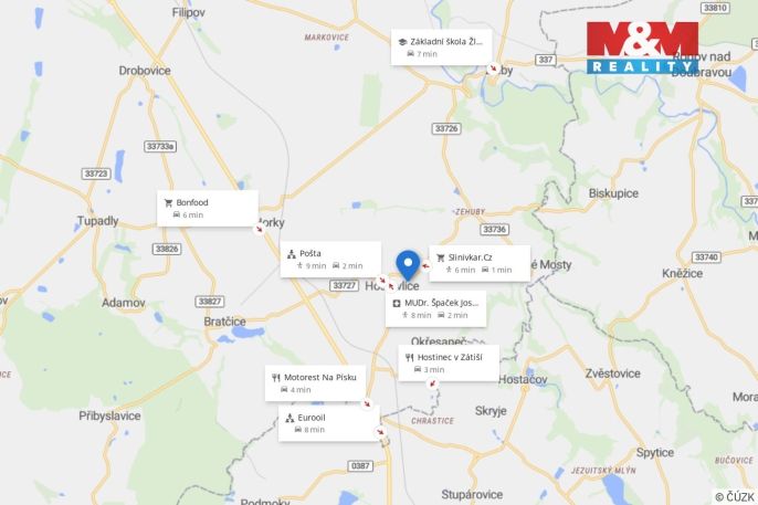 Prodej, Pozemek k bydlení, Hostovlice