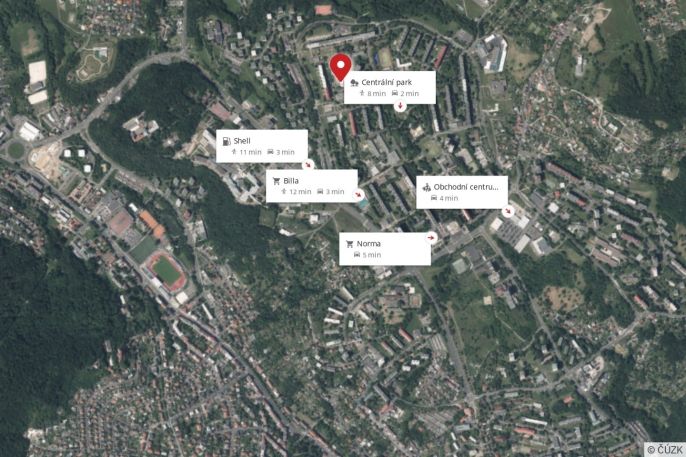 Prodej, Byt 1+kk, Ústí nad Labem