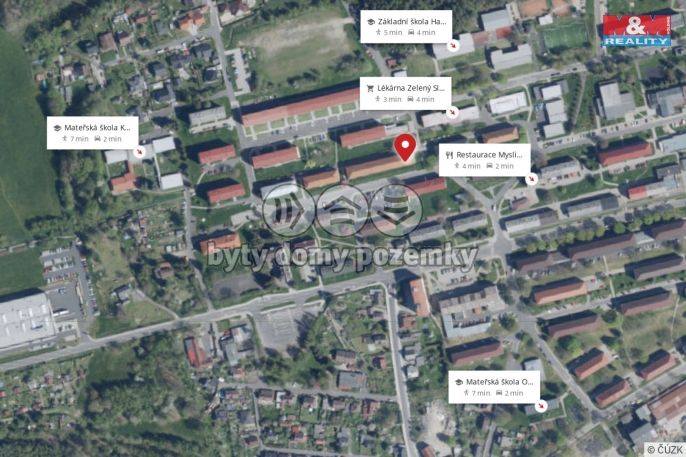 Prodej, Byt 2+1, Habartov