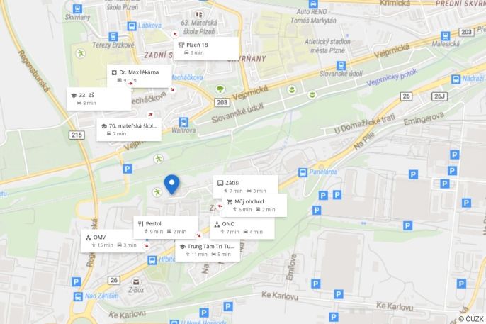 Prodej, Byt 2+kk, Plzeň