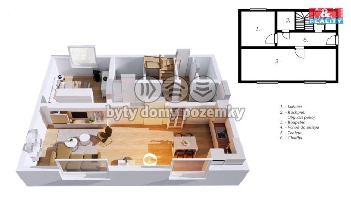 Prodej, Rodinný dům, Louny