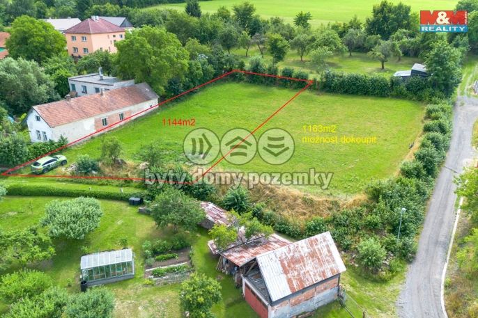 Prodej, Pozemek k bydlení, Kamenná Lhota