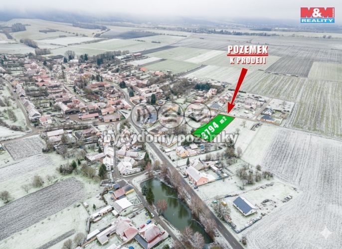 Prodej, Pozemek k bydlení, Cetkovice