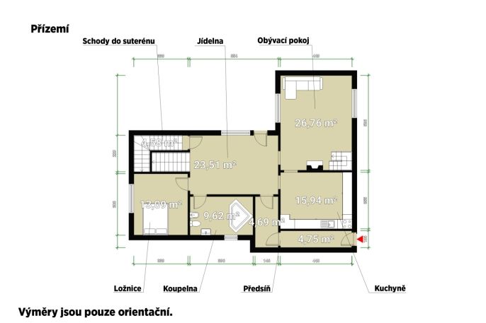 Prodej, Rodinný dům, Mokrouše