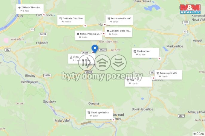 Prodej, Pozemek k bydlení, Dobrná