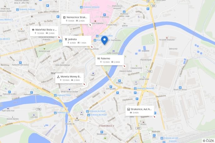 Pronájem, Byt 1+kk, Strakonice