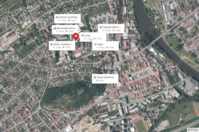 Prodej, Byt 1+1, Beroun