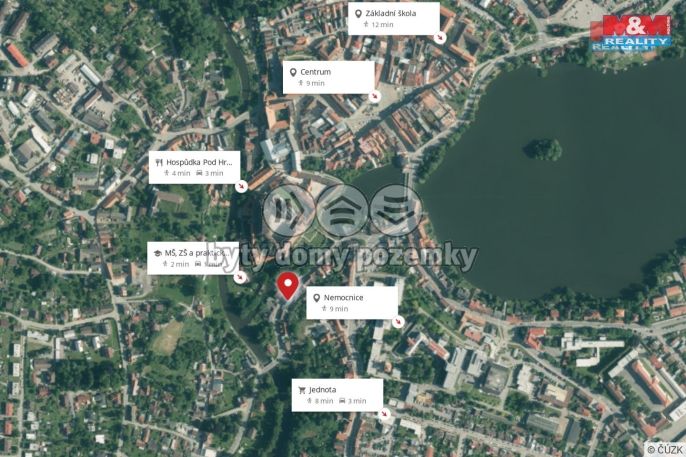 Prodej, Byt 2+kk, Jindřichův Hradec