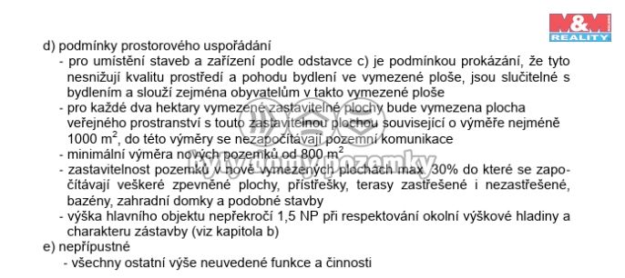 Prodej, Pozemek k bydlení, Chodská Lhota