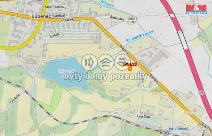 Prodej, Pozemek k bydlení, Lubenec