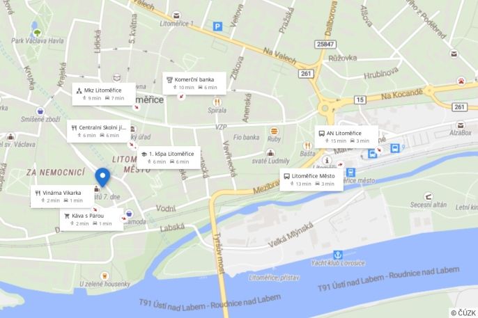 Pronájem, Byt 4+1, Litoměřice