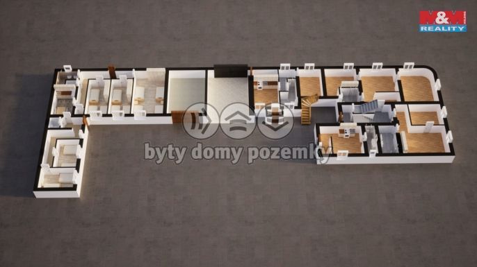 Prodej, Nájemní dům, Černčice