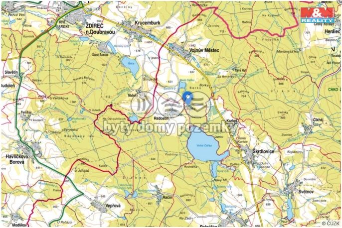 Prodej, Louka, Vojnův Městec