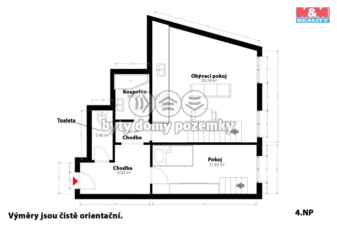 Prodej, Byt 4+kk, Klatovy