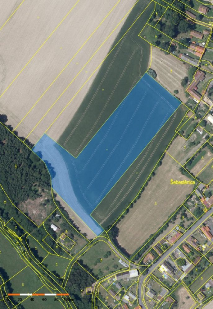 Prodej, Pole, Šebestěnice