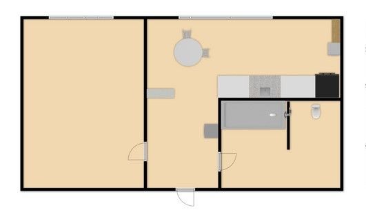 Pronájem, Byt 1+1, Žatec