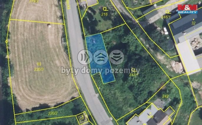 Prodej, Pozemek k bydlení, Dlouhá Třebová