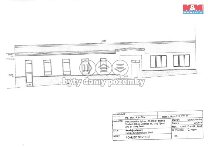 Prodej, Obchodní objekt, Mělník