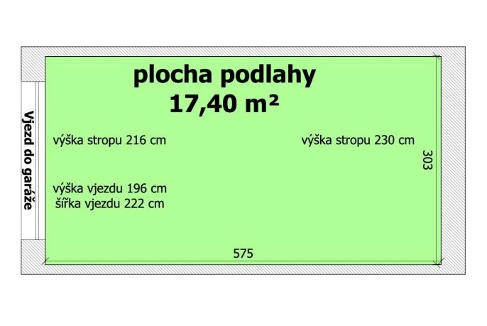 Pronájem, Garáž, Ostrava