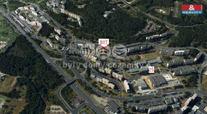 Prodej, Byt 2+1, Chomutov