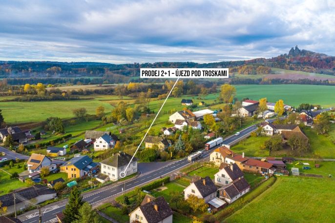 Prodej, Byt 2+1, Újezd pod Troskami