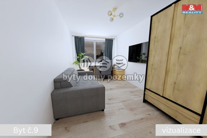 Prodej, Byt 3+kk, Žleby