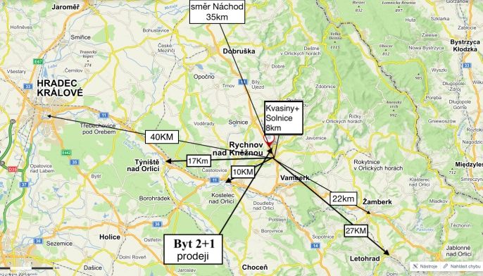 Prodej, Vodní plocha, Rychnov nad Kněžnou