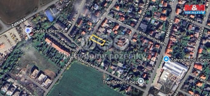 Prodej, Pozemek k bydlení, Líbeznice
