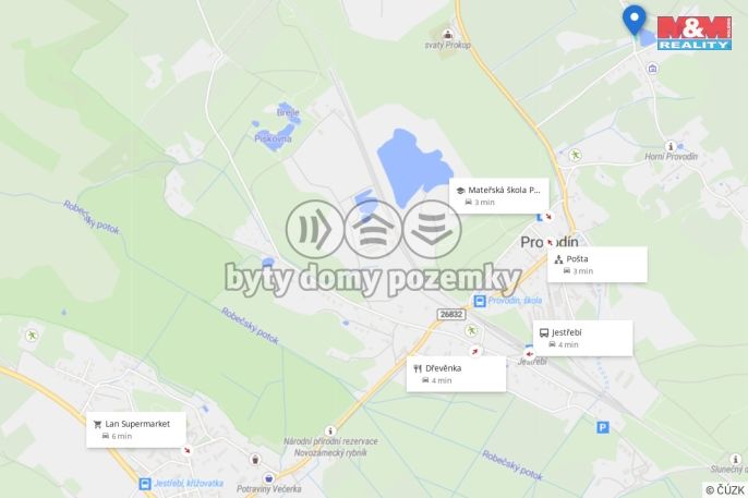 Prodej, Zahrada, Provodín