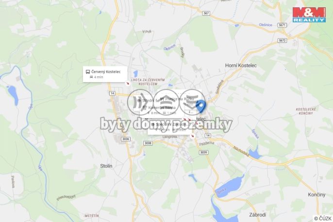 Prodej, Byt 2+kk, Červený Kostelec