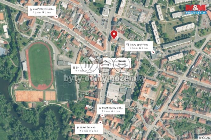 Pronájem, Kancelářský prostor, Blatná