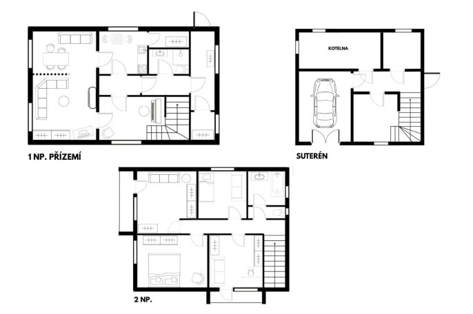 Prodej, Rodinný dům, Kamenná