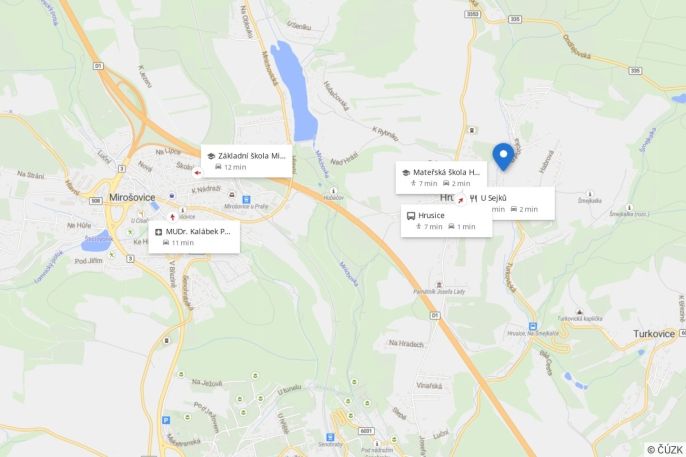 Prodej, Rodinný dům, Hrusice