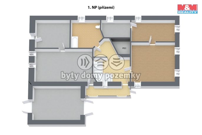 Prodej, Rodinný dům, Krásné Údolí