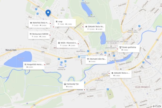 Pronájem, Byt 4+1, Horšovský Týn