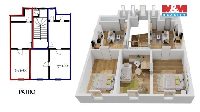 Prodej, Nájemní dům, Louny