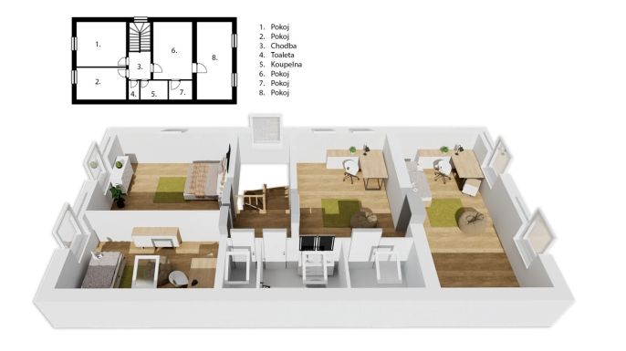 Prodej, Rodinný dům, Vamberk