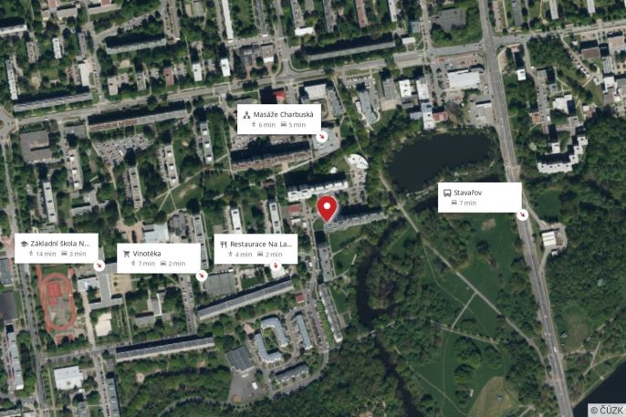 Pronájem, Byt 2+1, Pardubice