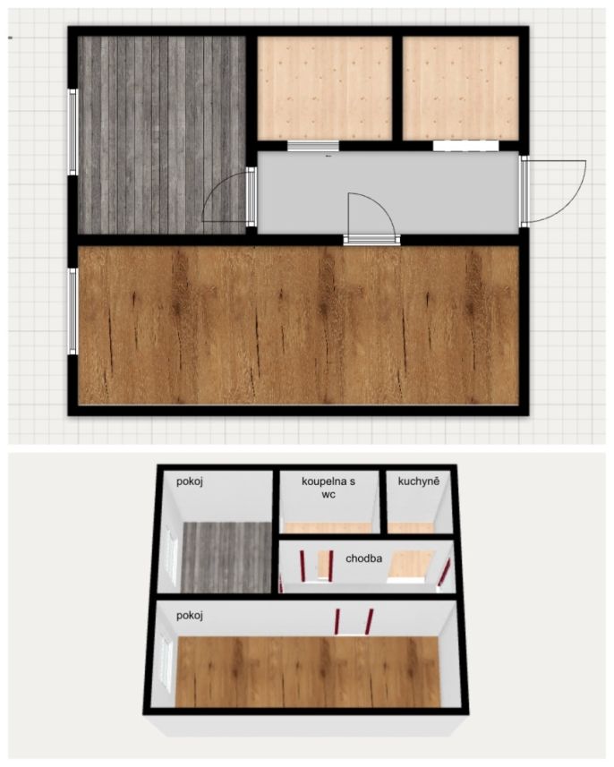 Prodej, Byt 2+kk, Rokytnice v Orlických horách