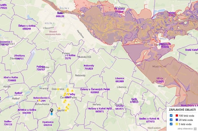 Prodej, Pozemek k bydlení, Červené Pečky