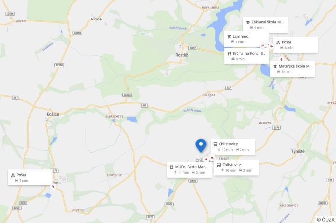 Prodej, Zahrada, Chlístovice